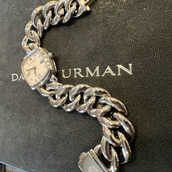 COPY - Stainless Steel Diamond 23mm Albion Quartz Watch White - Picture 5 of 17